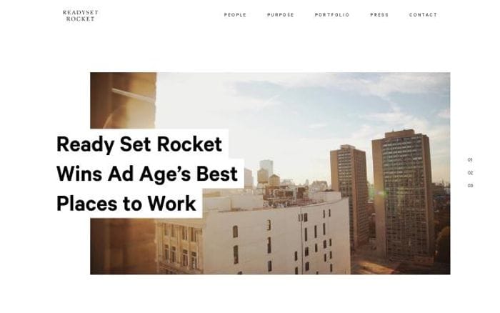 Readysetrocket website preview
