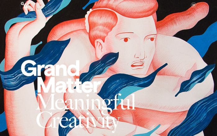 Grand Matter website preview