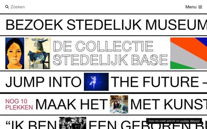 Stedelijk website preview