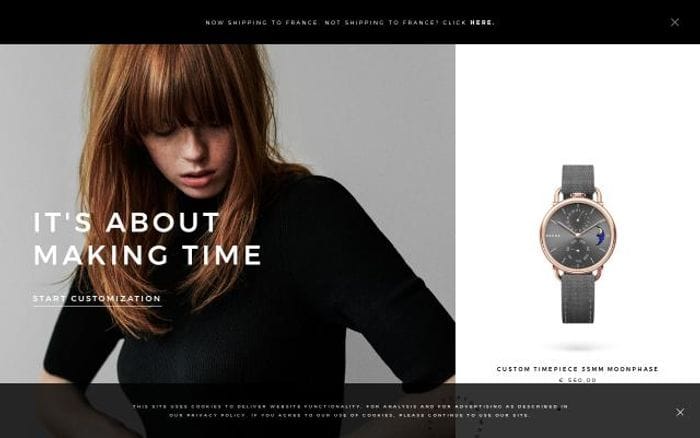 Baumewatches website preview