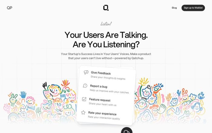 Qatchup website preview