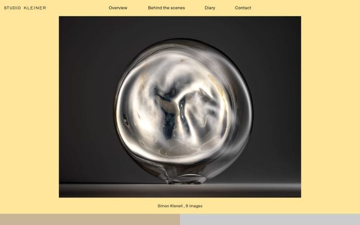 Studio Kleiner website preview
