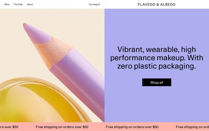 Flavedo & Albedo website preview