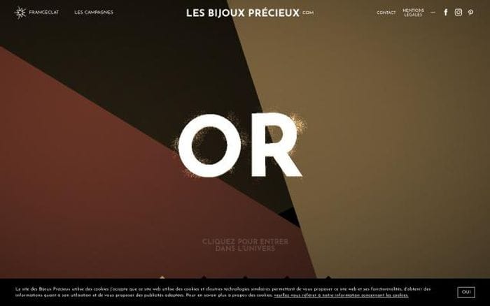 Lesbijouxprecieux website preview
