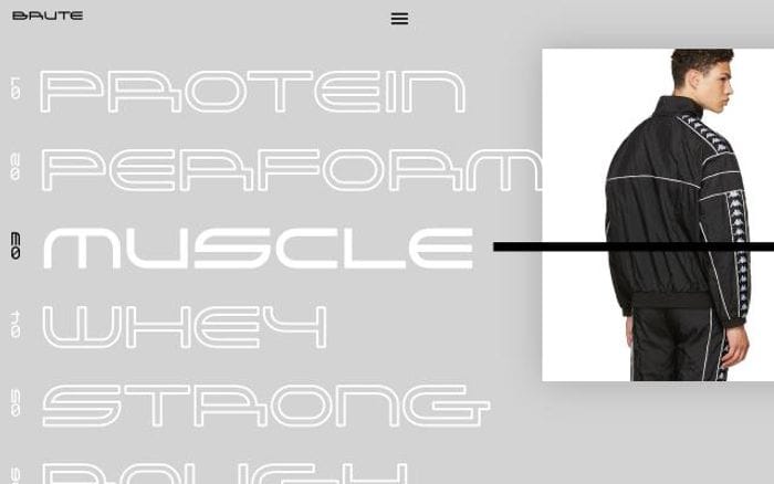 Brute website preview