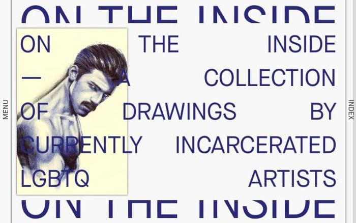 Ontheinsideart website preview
