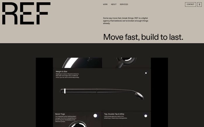 Ref Digital Agency website preview