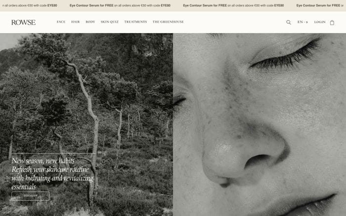 Rowse website preview