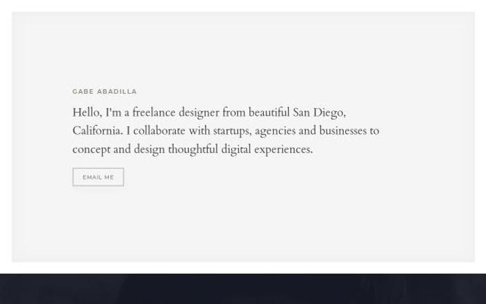 Gabadilla website preview