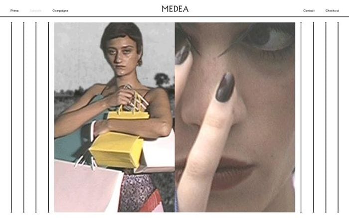 Medeamedea website preview