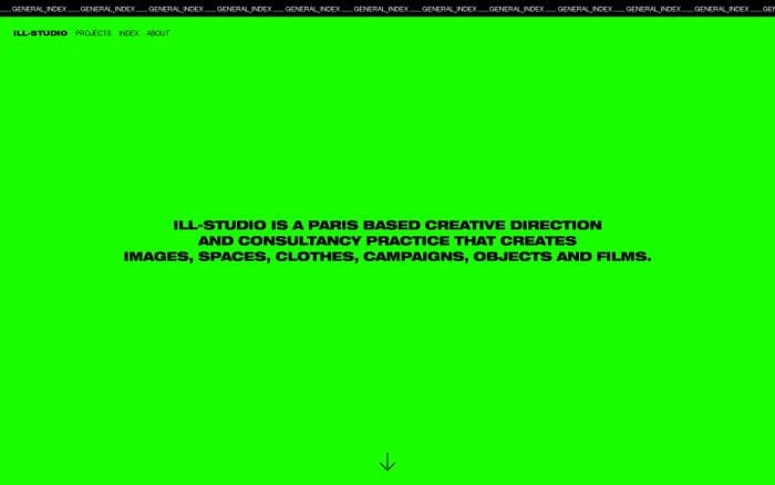 Ill-Studio website preview
