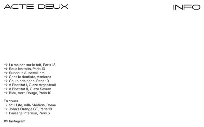 Acte Deux website preview