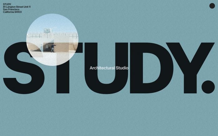 Study Architects website preview