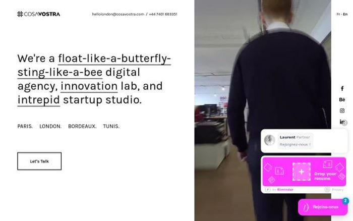 Cosavostra website preview