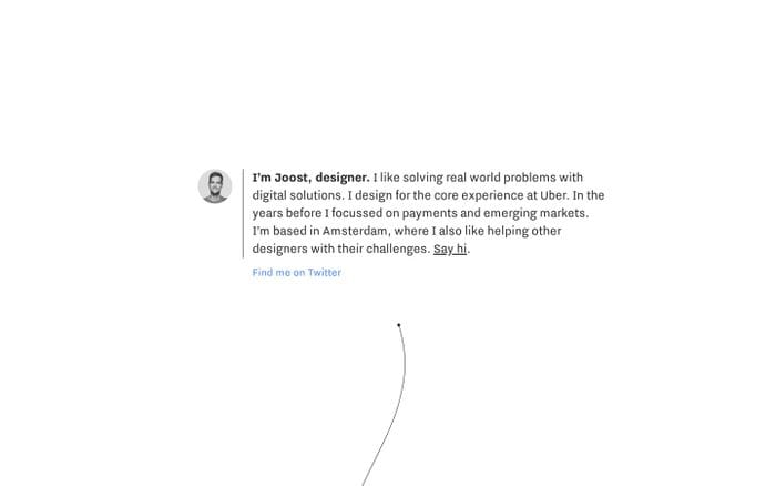 Joost website preview