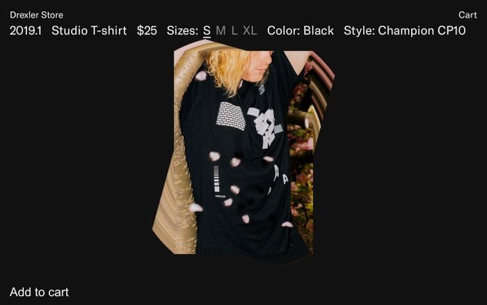 Spring 2019 | Drexler Store website preview