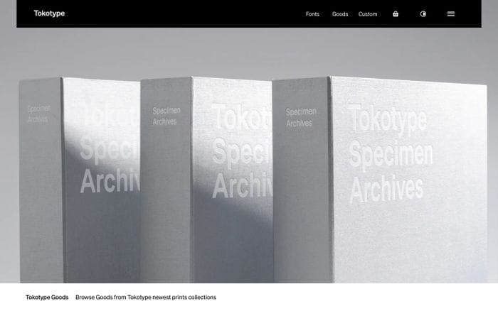 Tokotype website preview