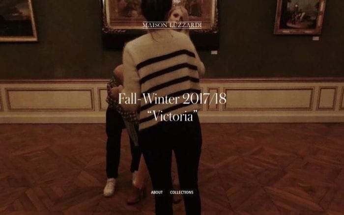 Maisonluzzardi website preview