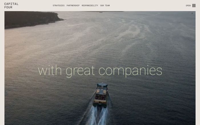Capital Four website preview