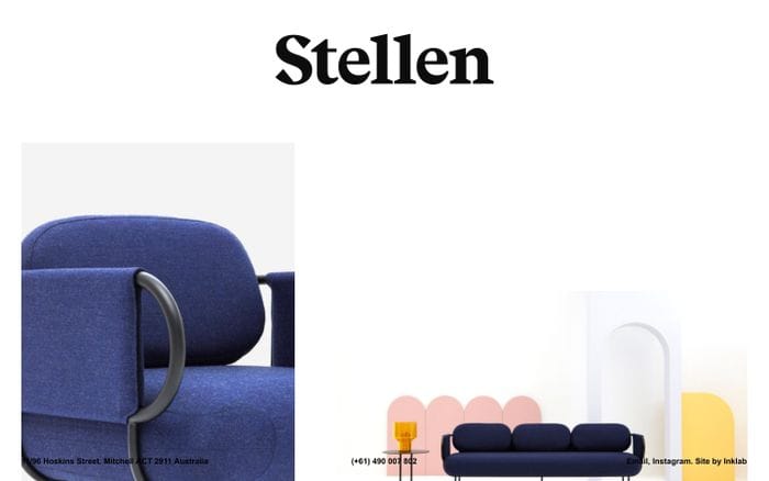 Stellen website preview
