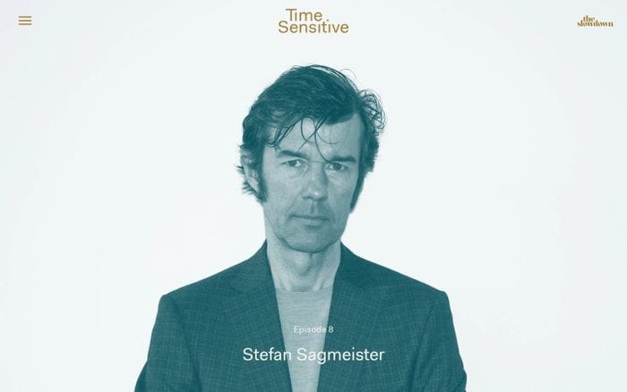 Time Sensitive: A Podcast Featuring Leading Minds on Time website preview