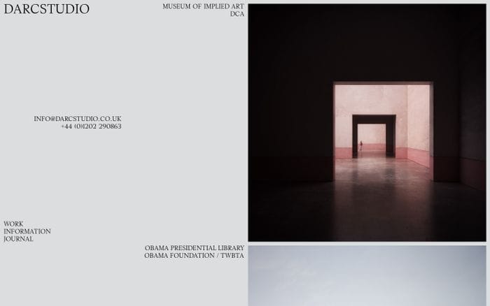 Darcstudio website preview