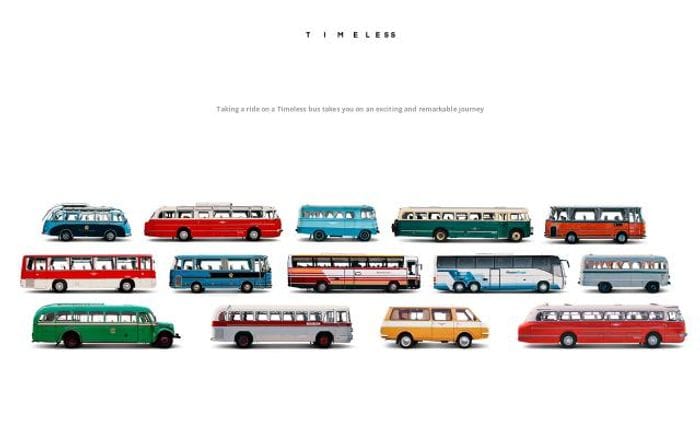 Timeless website preview
