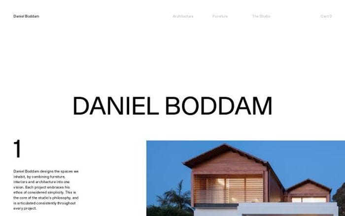 Danielboddam website preview