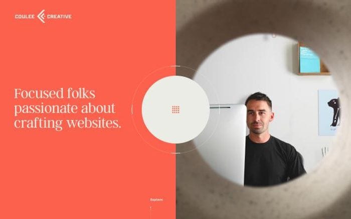 Couleecreative website preview