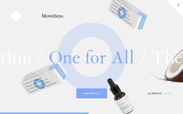 Mowellens website preview