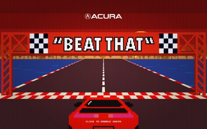 Acura | Beat That website preview