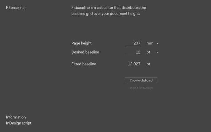 Fitbaseline website preview