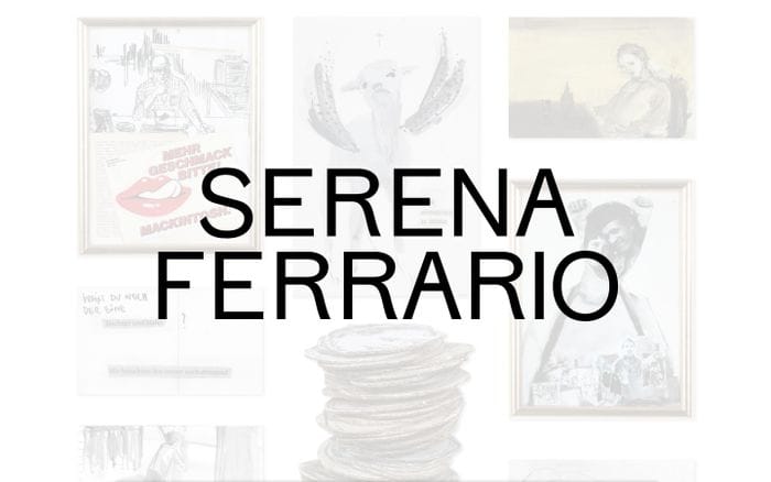 Serena Ferrario website preview