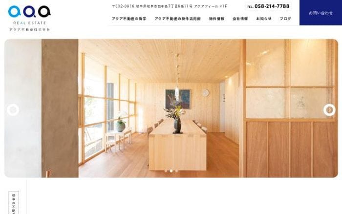 Aqa-realestate website preview