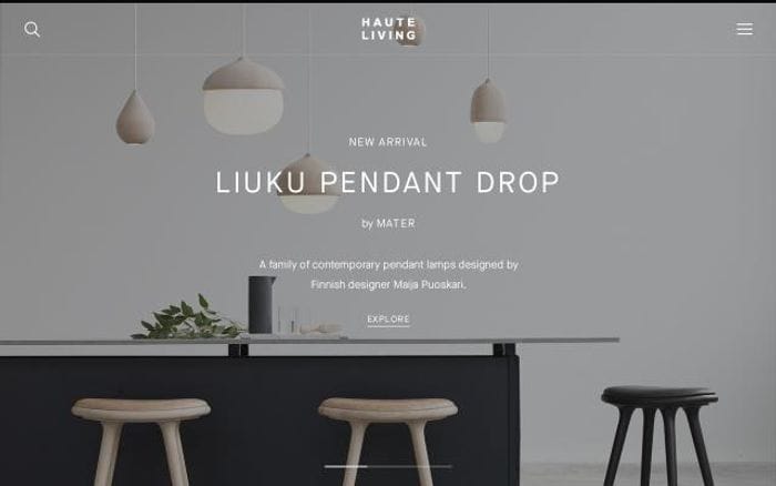 Haute-living website preview