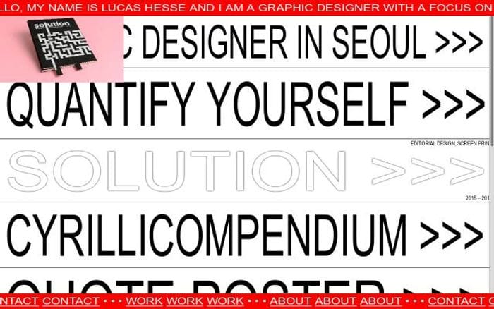 Lucas-hesse website preview