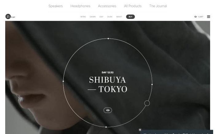 Beoplay website preview