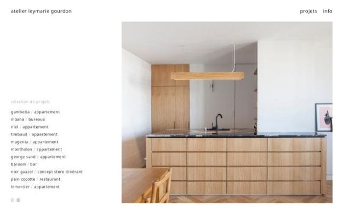 Leymariegourdon website preview
