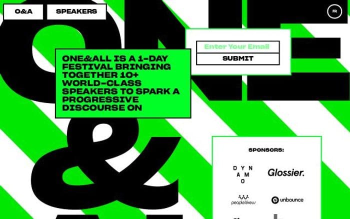 Oneandall website preview