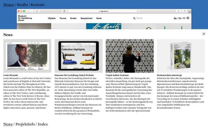 Stillhartkonzept website preview