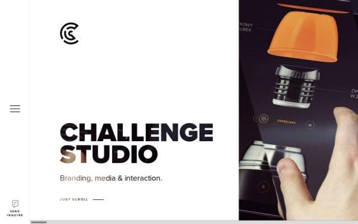 Challengestudio website preview