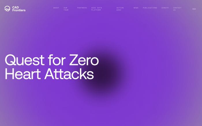 Cad Frontiers website preview