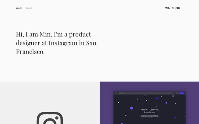 Min-zhou website preview