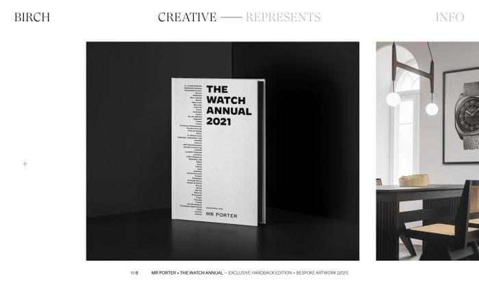 Birch website preview