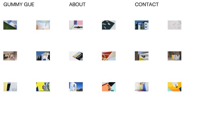 Gummy Gue website preview
