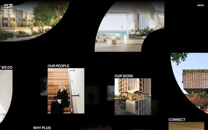 We are Plus Studio website preview