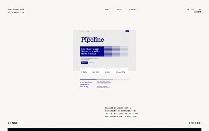 Eugene Serpokrylov website preview