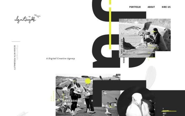 Elegantseagulls website preview