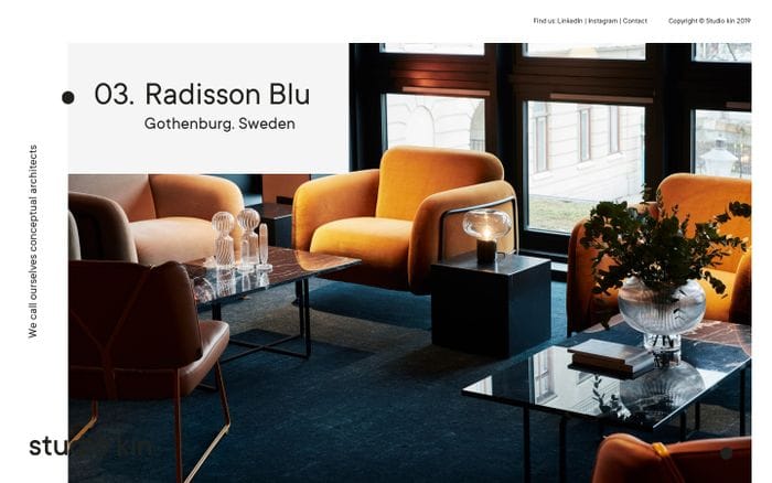 Studio Kin website preview