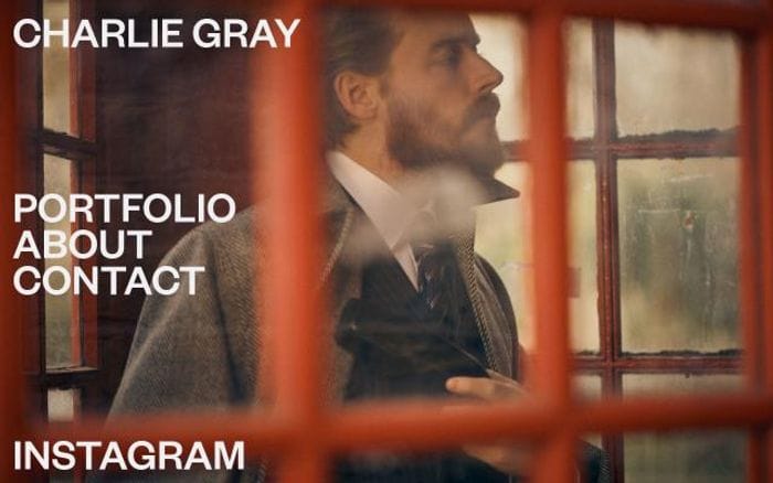 Charlie-gray website preview